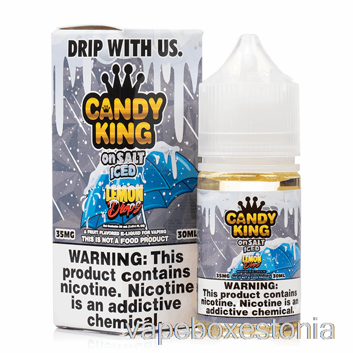 Vape Box Estonia Jää Sidrunitilgad - Kommikuningas Soolal - 30ml 50mg